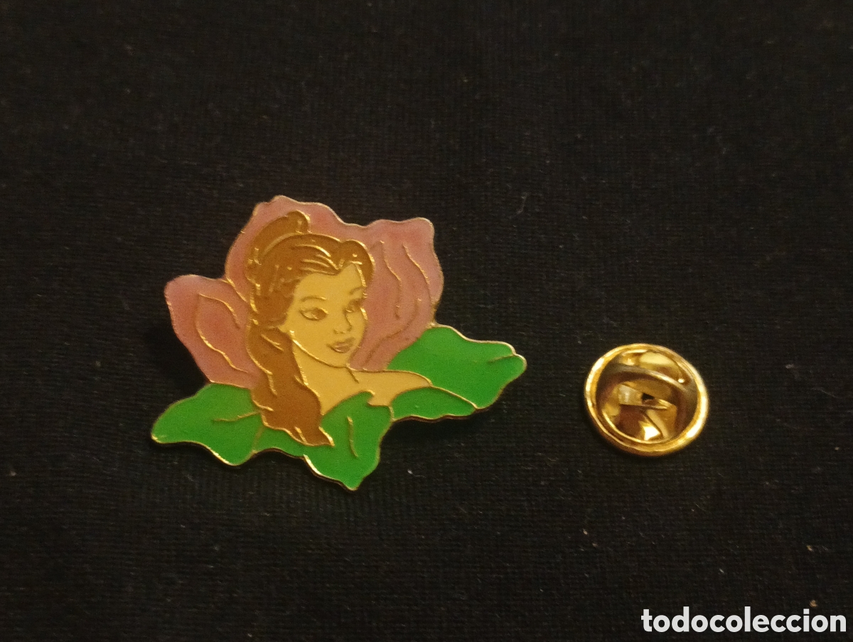 Pins de colecci&oacute;n: Pins insignia con pincho y cierre princesa Disney
