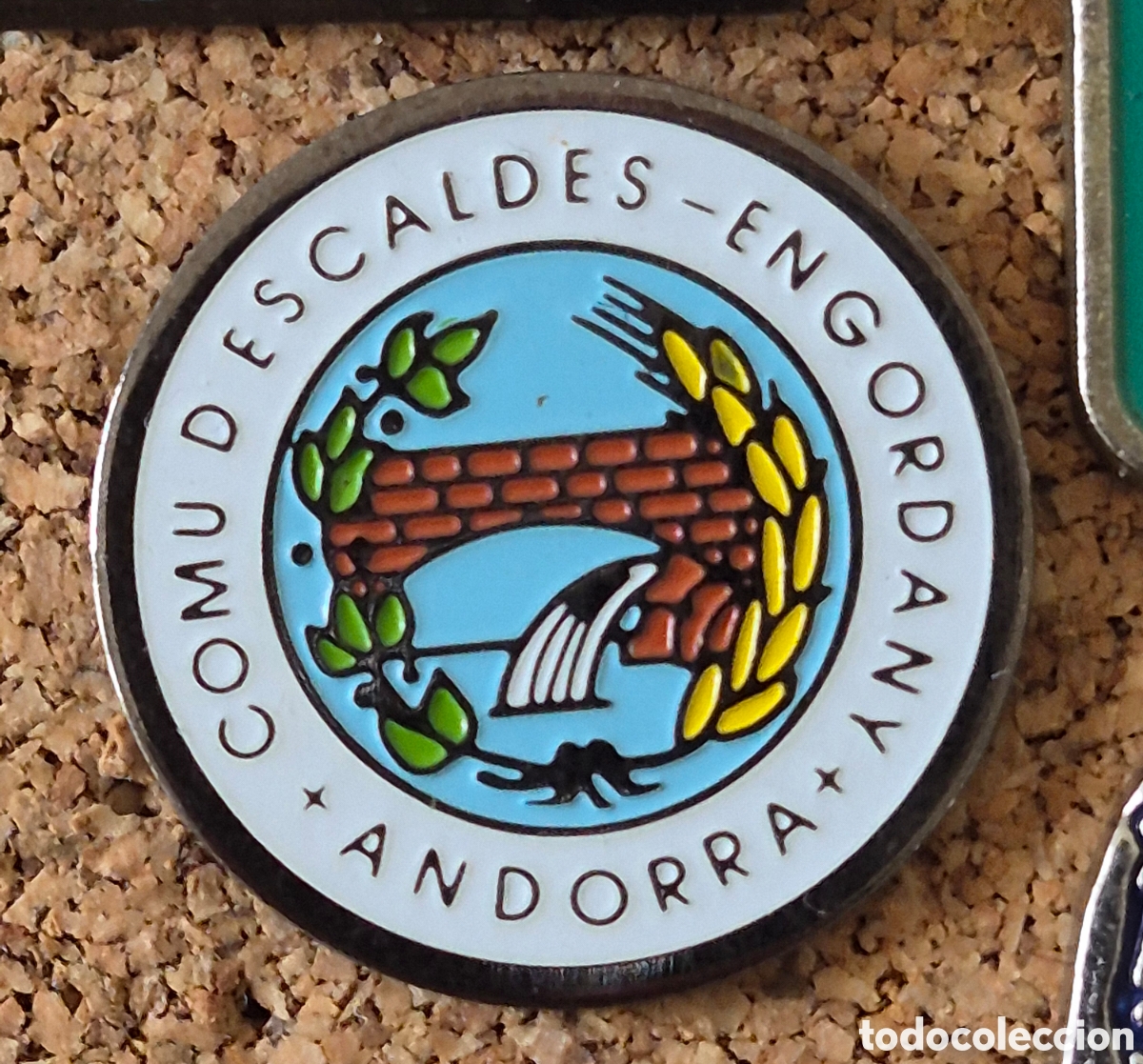 Pins de colecci&oacute;n: Pin Andorra Comuna Escaldes