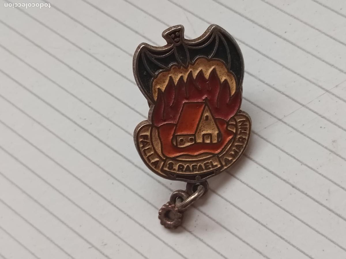 Pins de colecci&oacute;n: Fallas de Valencia. Pin de la Falla San Rafael A. Mart&iacute;n