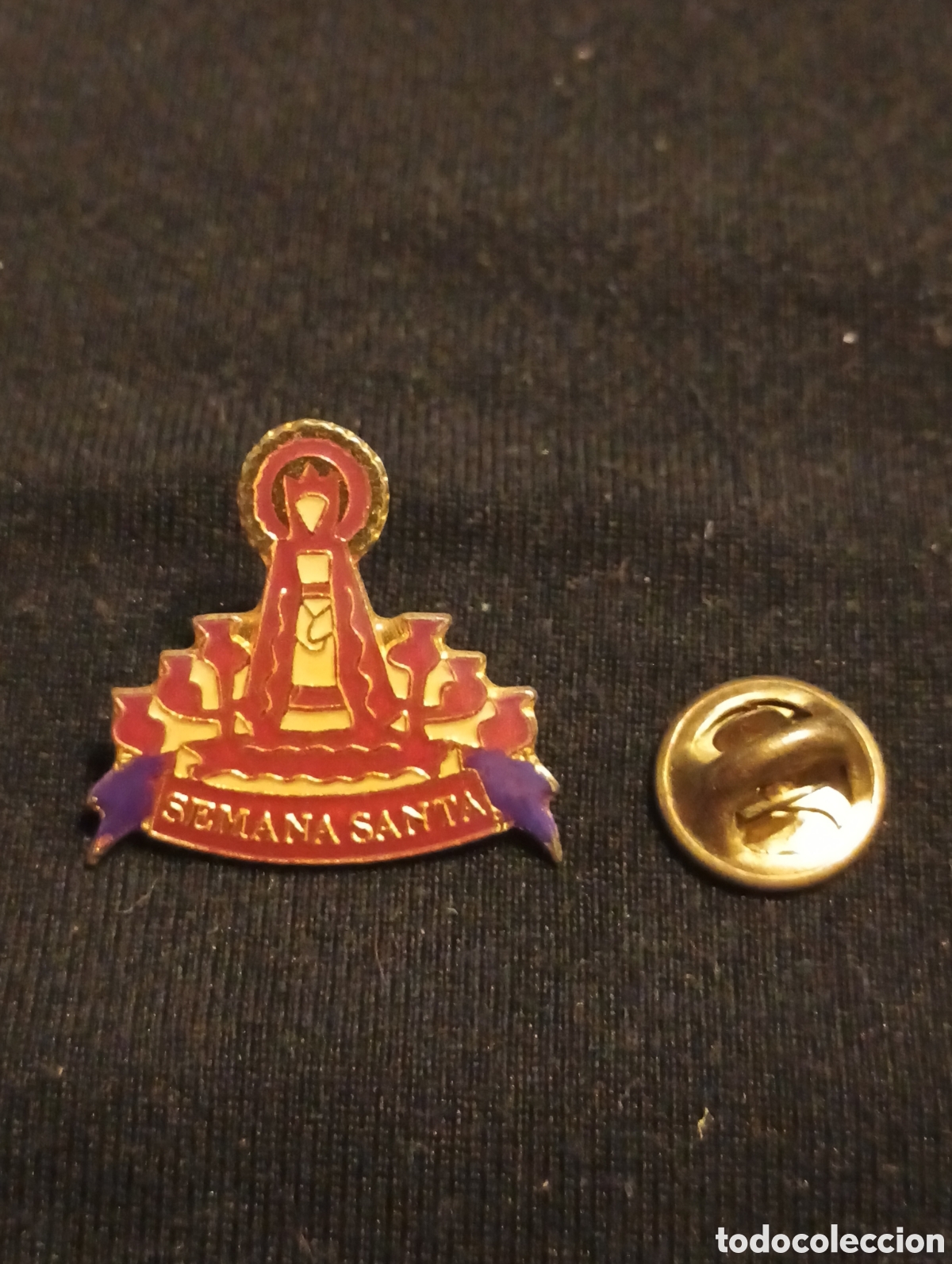 Pins de colecci&oacute;n: Pins insignia con pincho y cierre semana santa