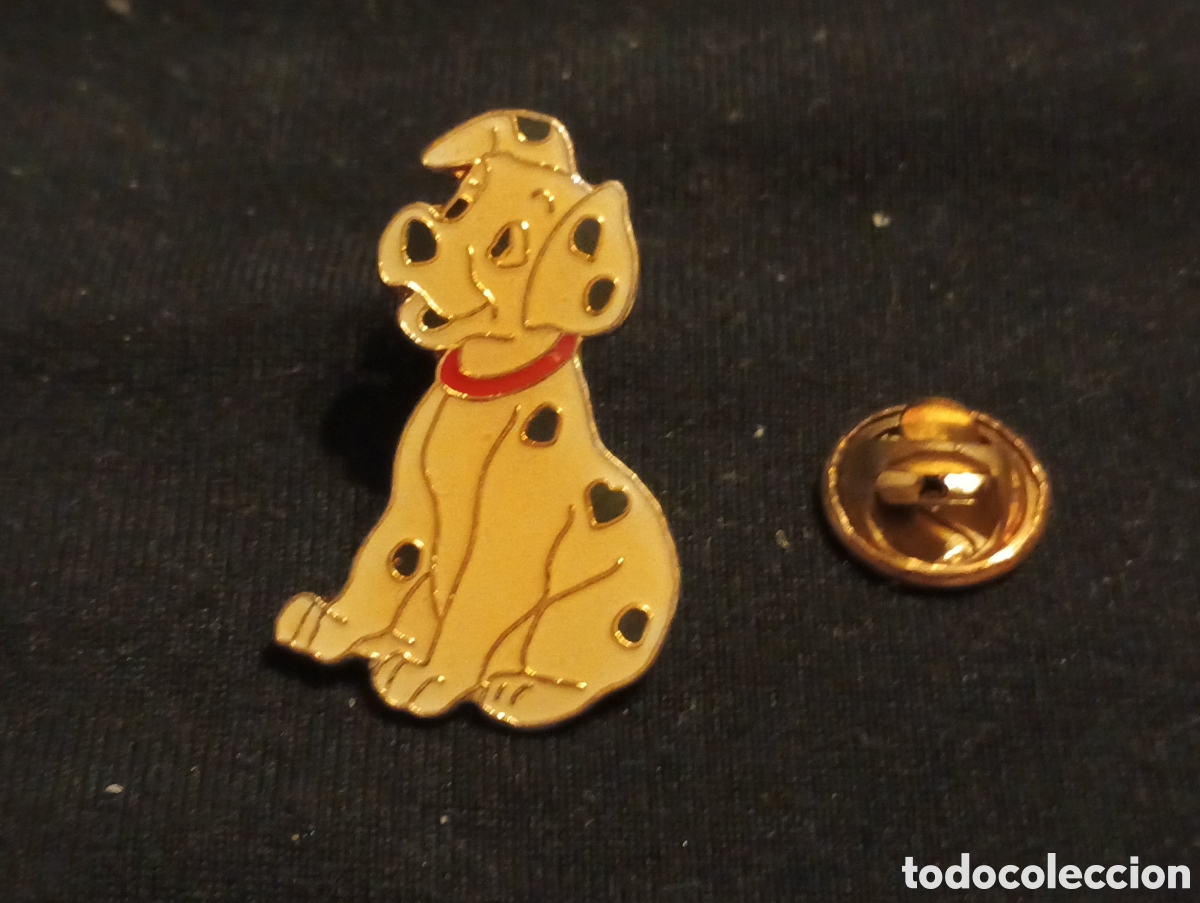 Pins de colecci&oacute;n: Pins insignia con pincho y cierre perro 101 dalmata