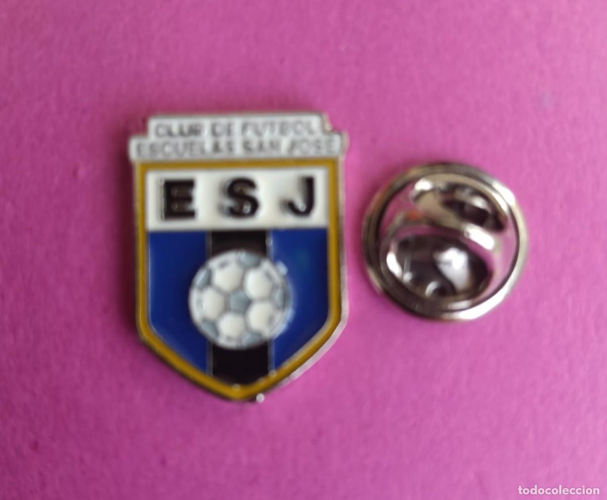 Pins de colecci&oacute;n: PIN FUTBOL - NO ESMALTE - ESCUELA SAN JOSE C.F. - CAMPANAR - VALENCIA - 130244