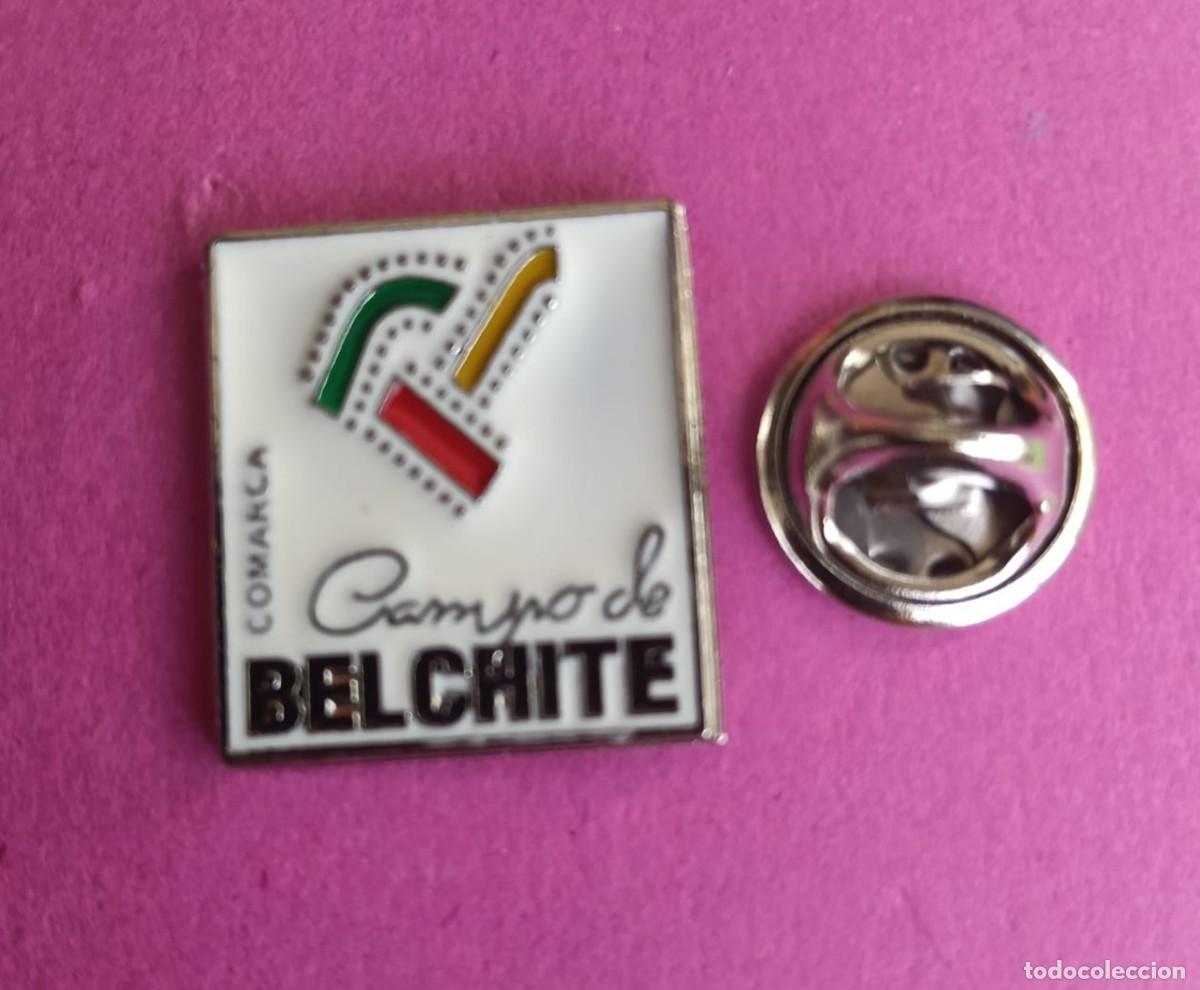 Pins de colecci&oacute;n: PIN FUTBOL - NO ESMALTE - TIERRA BELCHITE - LECERA - ZARAGOZA - 130248