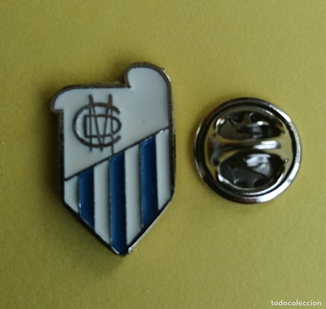 Pins de colecci&oacute;n: PIN FUTBOL - NO ESMALTE - C.D. MANCHEGO (ANTIGUO) - CIUDAD REAL - 130252