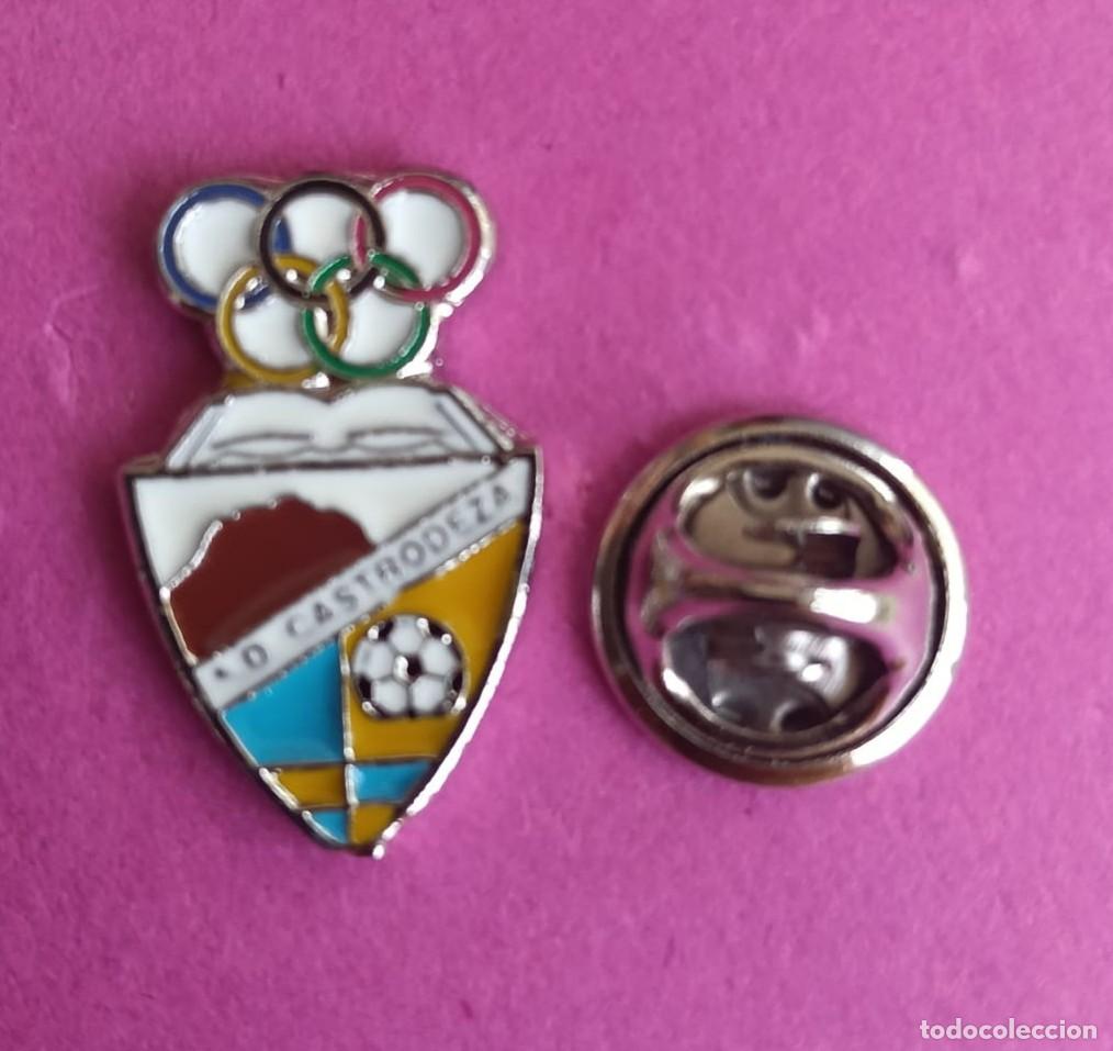 Pins de colecci&oacute;n: PIN FUTBOL - NO ESMALTE - A.D. CASTRODEZA - CASTRODEZA - VALLADOLID - 130253