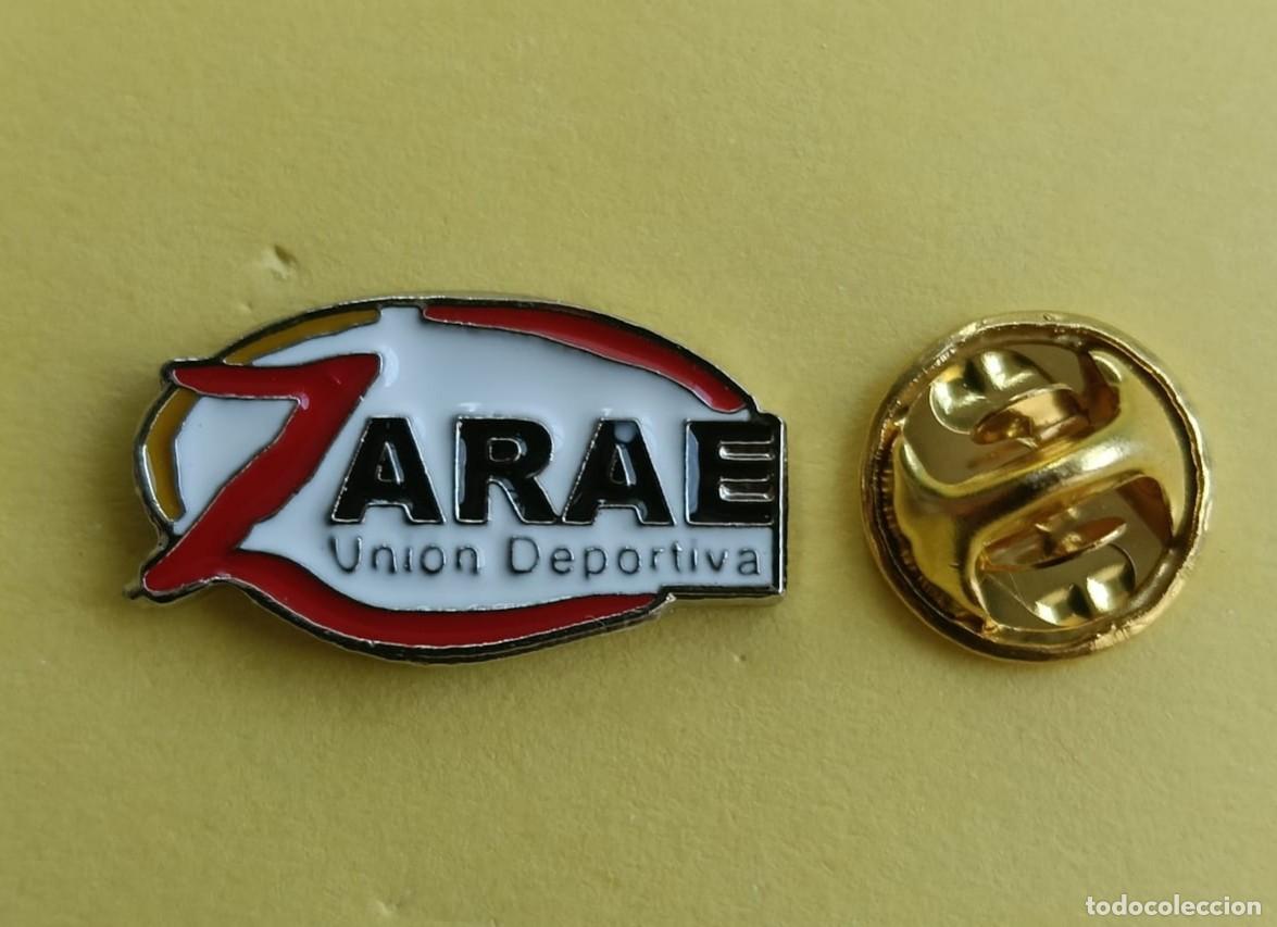 Pins de colecci&oacute;n: PIN FUTBOL - NO ESMALTE - U.D. ZARAE - ALAGON - ZARAGOZA - 130303