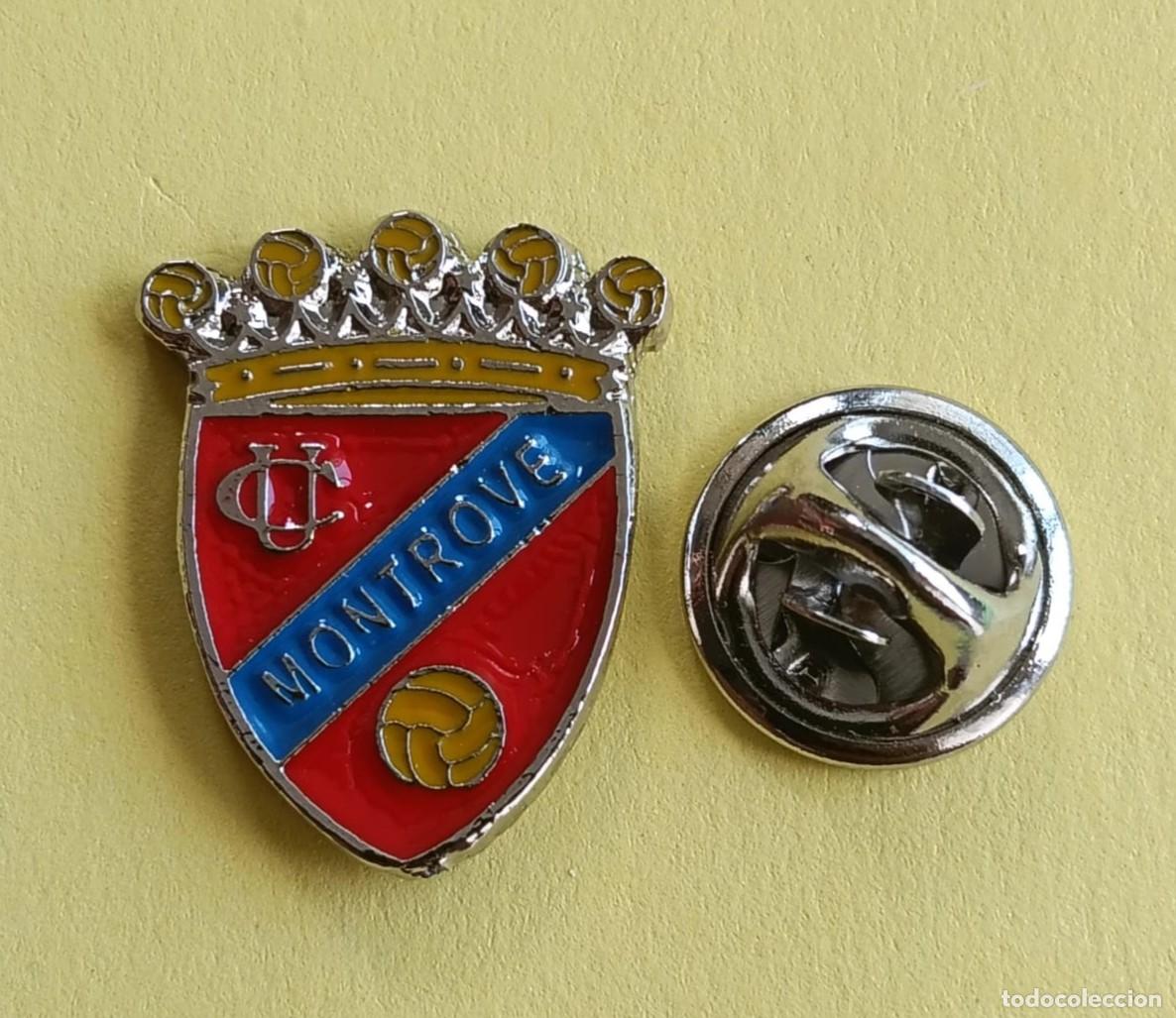 Pins de colecci&oacute;n: PIN FUTBOL - NO ESMALTE - UNION CAMPESTRE C.F. - MONTROVE - A CORU&Ntilde;A - 130309