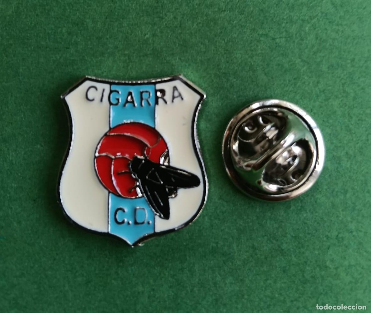 Pins de colecci&oacute;n: PIN FUTBOL - NO ESMALTE - C.D. CIGARRA - CEUTA - 130317
