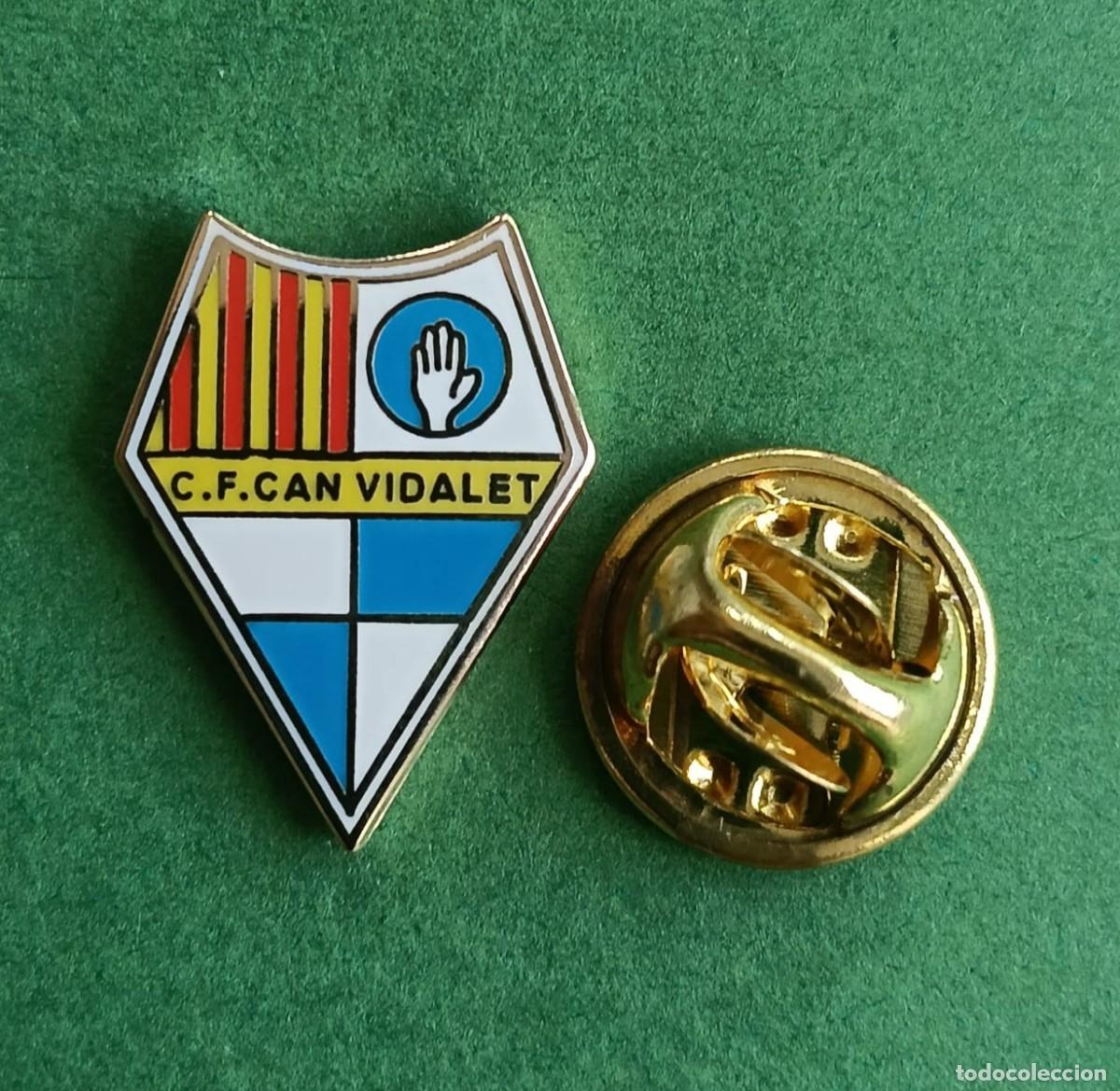 Pins de colecci&oacute;n: PIN FUTBOL - ESMALTE - C.F. CAN VIDALET - ESPLUGUES DE LLOBREGAT - BARCELONA - 130324