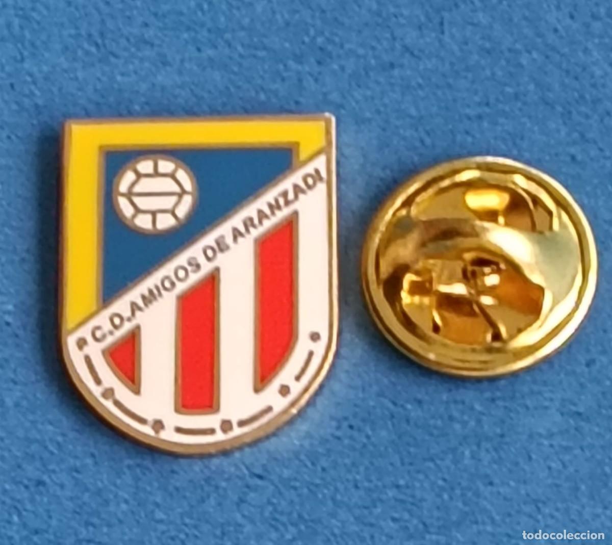Pins de colecci&oacute;n: PIN FUTBOL - ESMALTE - C.D. AMIGOS DE ARANZADI - PAMPLONA - NAVARRA - 130339