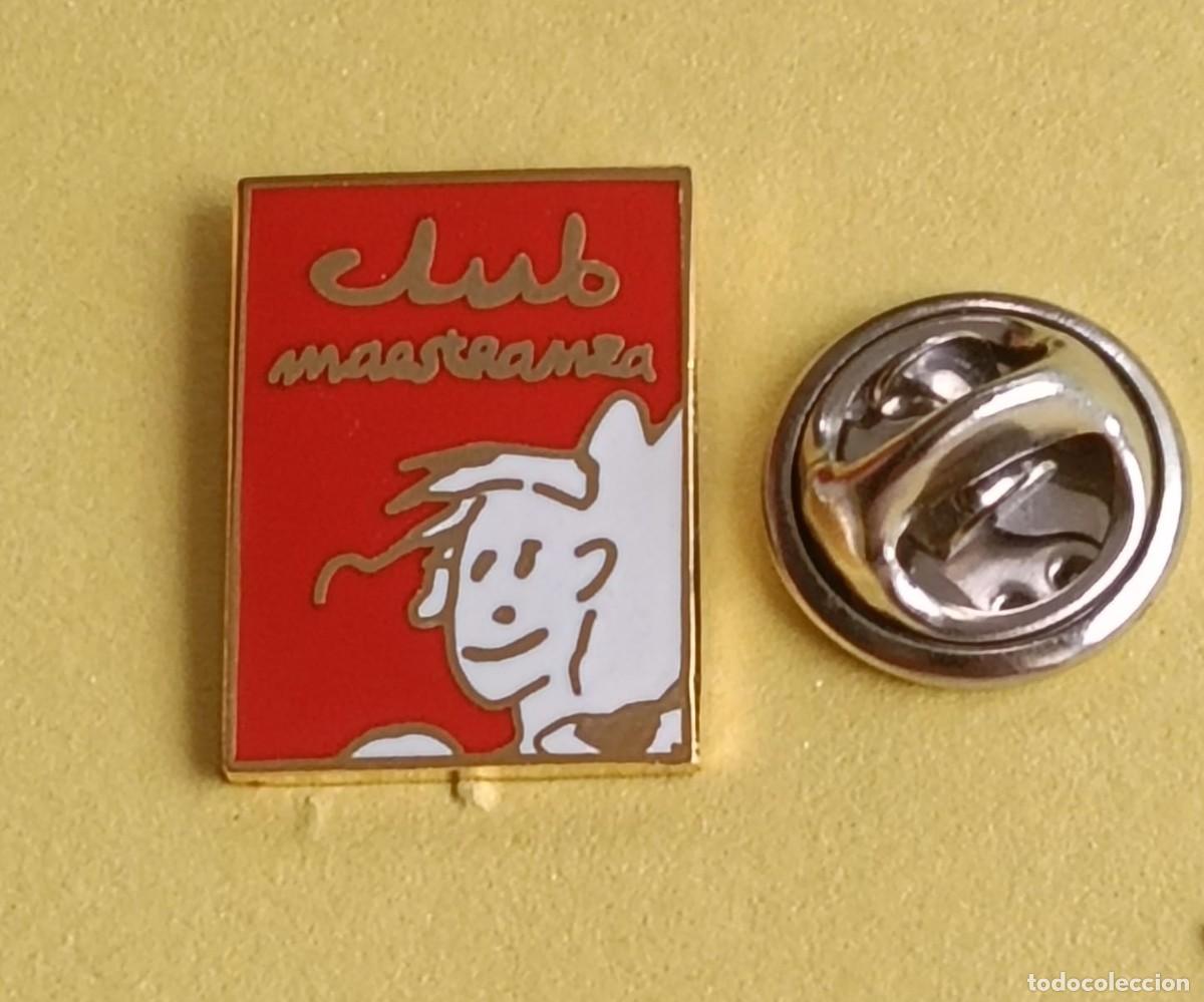 Pins de colecci&oacute;n: PIN FUTBOL - ESMALTE - CLUB MAESTRANZA - MALAGA - 130348