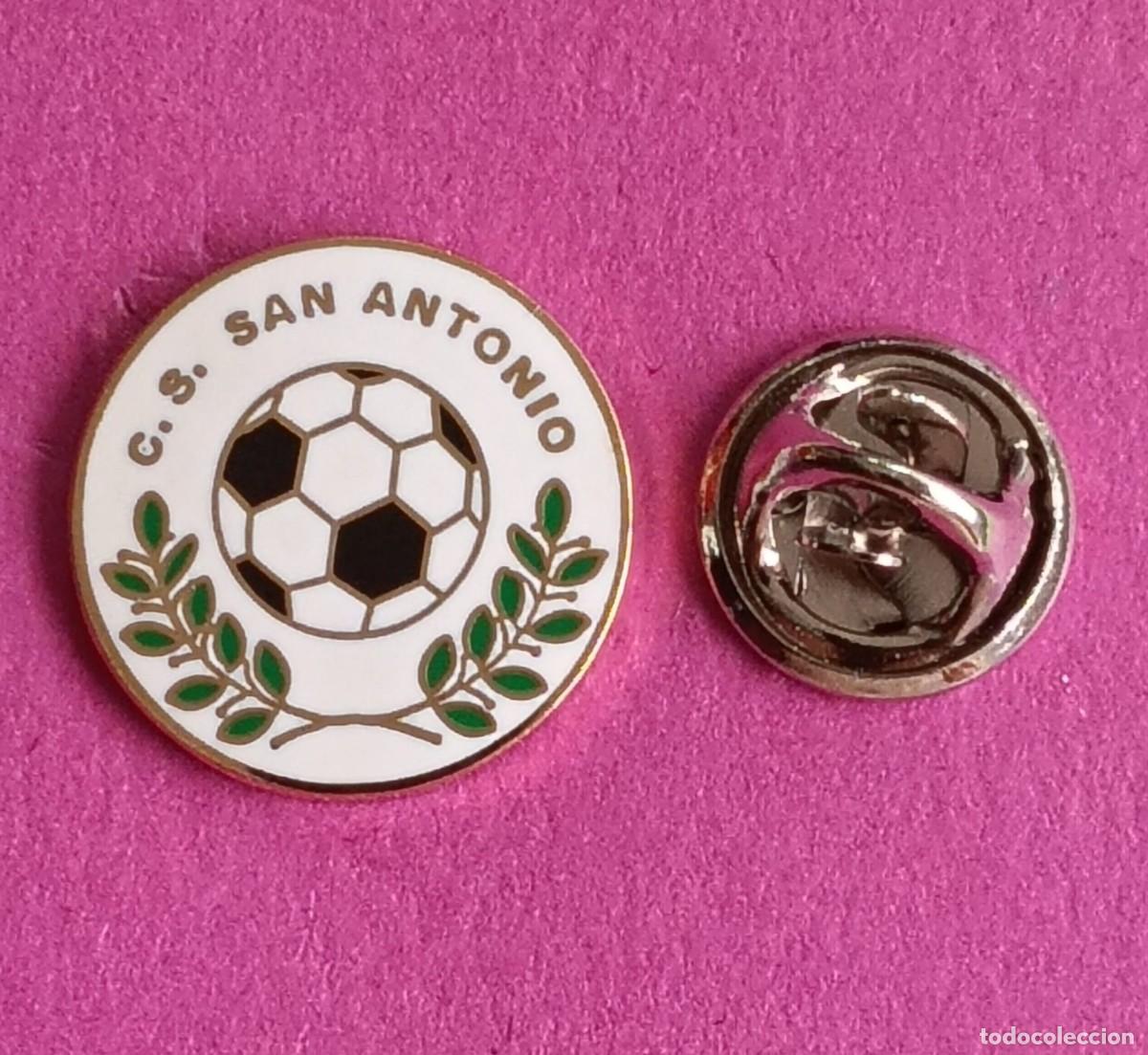 Pins de colecci&oacute;n: PIN FUTBOL - ESMALTE - CENTRO SOCIAL SAN ANTONIO - TORREBLANCA - SEVILLA - 130349