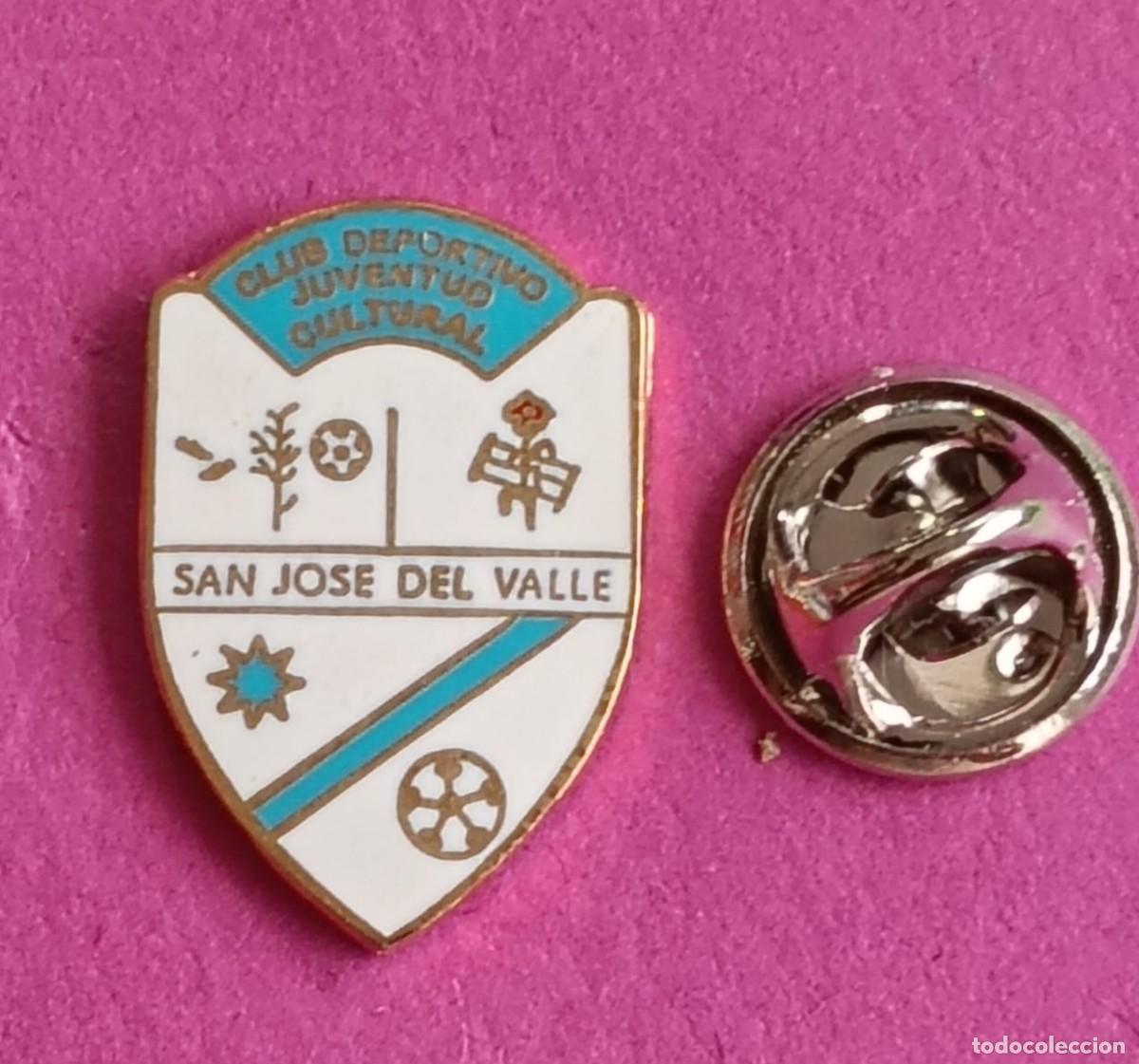 Pins de colecci&oacute;n: PIN FUTBOL - ESMALTE - C.D. JUVENTUD CULTURAL SAN JOSE DEL VALLE - SAN JOSE VALLE - CADIZ - 130351