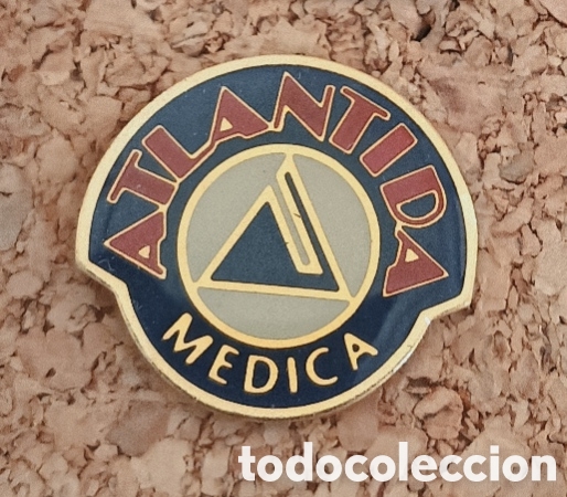 Pins de colecci&oacute;n: PIN ANTIGUO MUTUA MEDICA ATL&Aacute;NTIDA