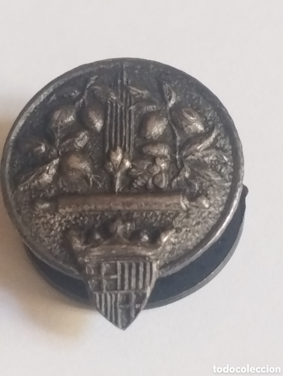 Pins de colecci&oacute;n: Ins&iacute;gnia de solapa de plata del Ajuntament de Barcelona