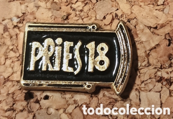 Pins de colecci&oacute;n: PIN ANTIGUA INMOBILIARIA PRIES 18- M&Aacute;LAGA