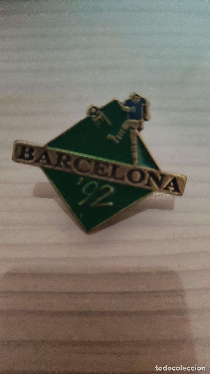 Pins de colecci&oacute;n: PIN BARCELONA 92 FUTBOL