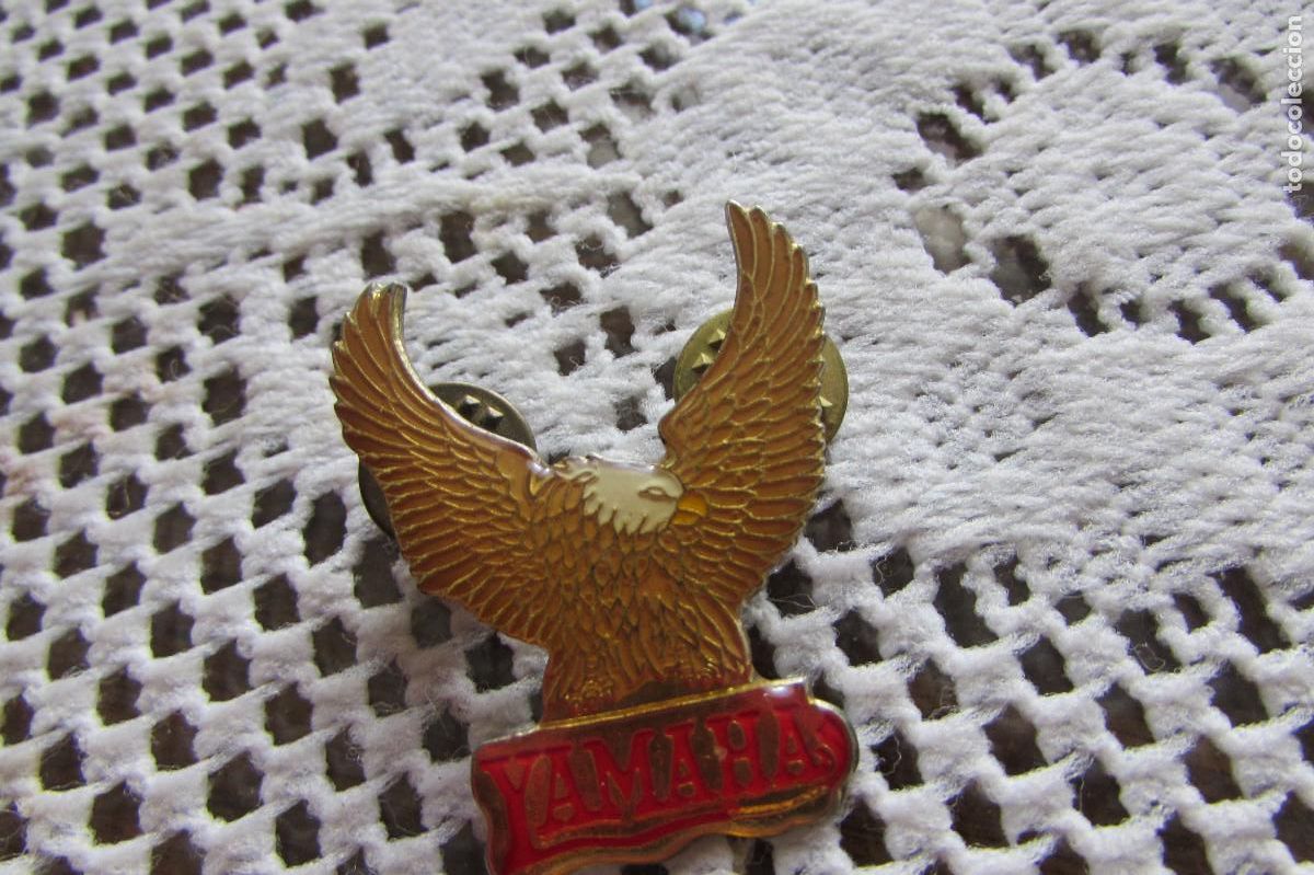Pins de colecci&oacute;n: ANTIGUO PIN MOTERO YAMAHA AGUILA