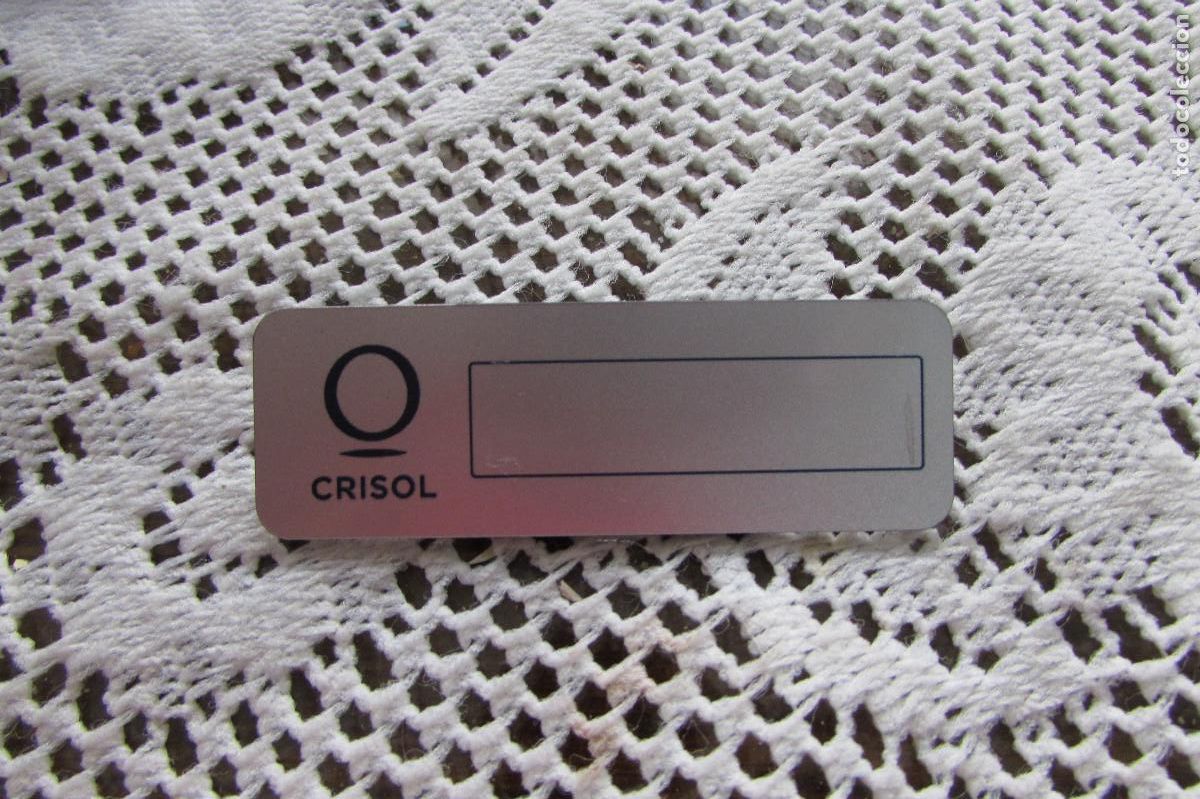 Pins de colecci&oacute;n: CHAPA IDENTIFICACION HOTELES CRISOL