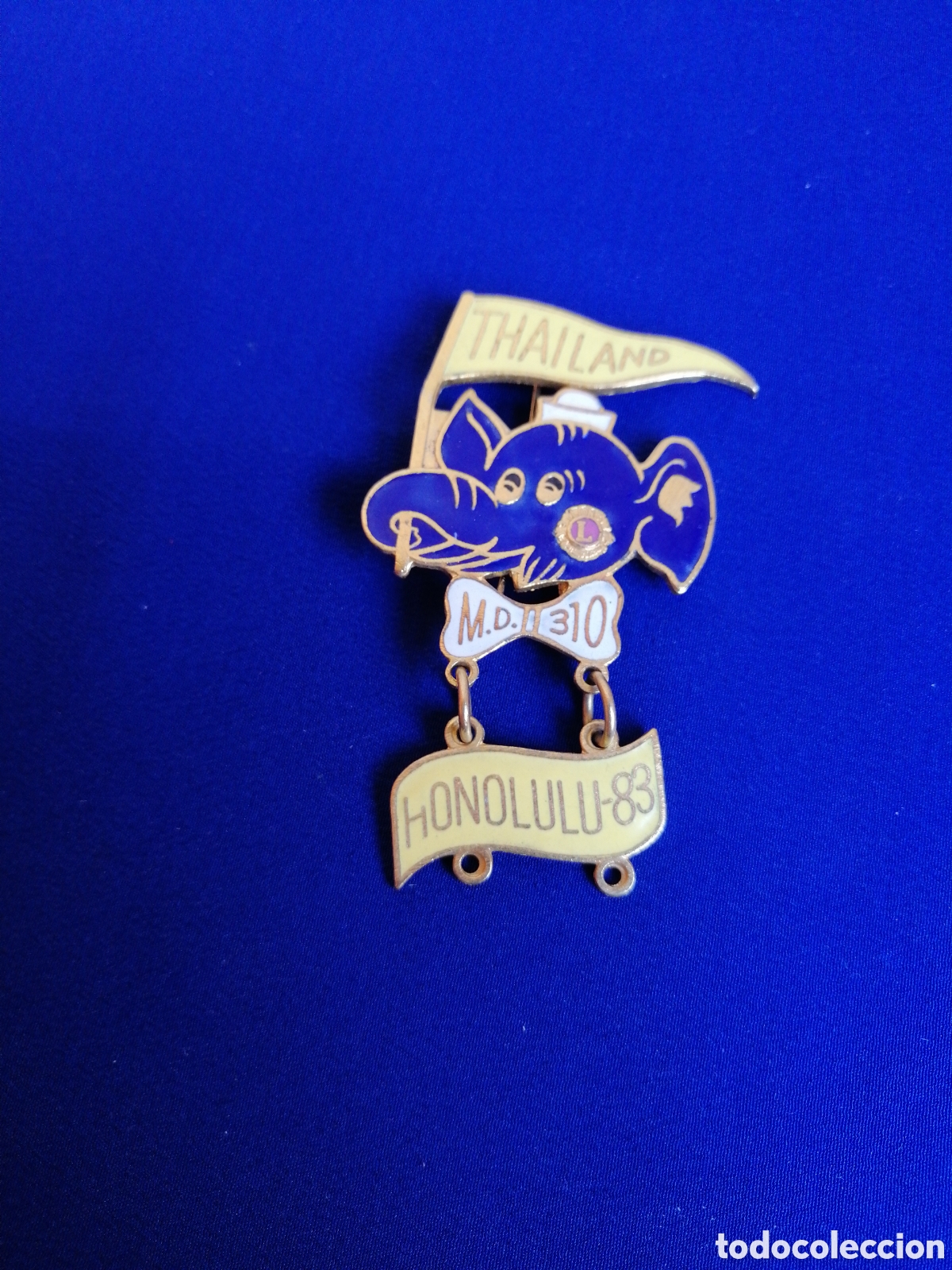 Collection pins: LIONS INTERNACIONAL - THAILAND - HONOLULU 83 INSIGNIA DE ALFILER