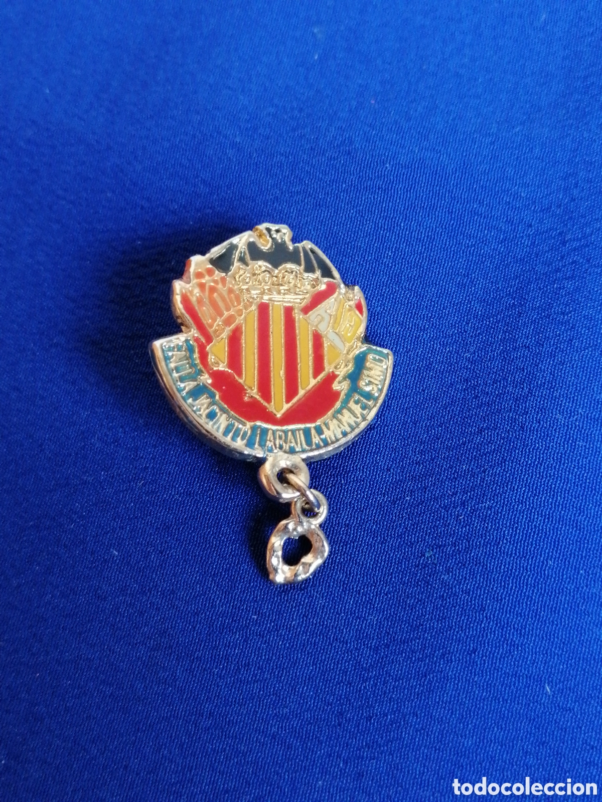 Collection pins: FALLA JACINTO LA BAILA MANUEL SIMO N&Uacute;MERO COMISION 294 INSIGNIA DE ALFILER