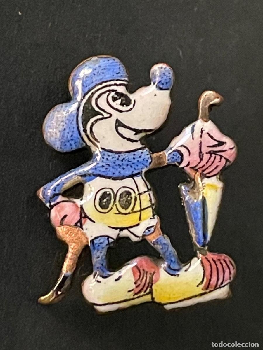Pins de colecci&oacute;n: RARO MICKEY MOUSE - DISNEY - INSIGNIA DE IMPERDIBLE ( MUY ANTIGUA)
