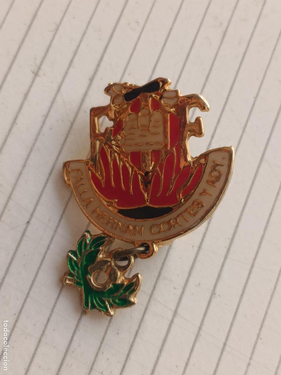 Pins de colecci&oacute;n: Fallas de Valencia. Insignia falla Falla Hern&aacute;n Cort&eacute;s