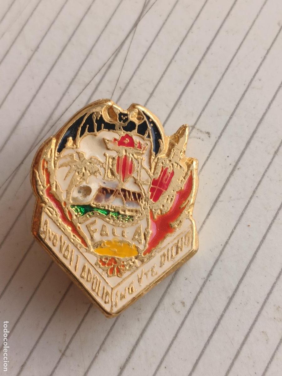 Pins de colecci&oacute;n: Fallas de Valencia. Insignia Falla Ingeniero Vicente Picho - Avenida Valladolid