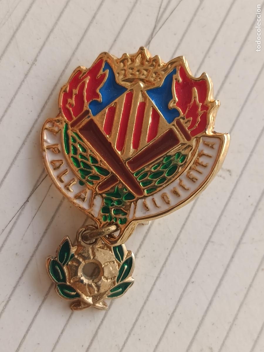 Pins de colecci&oacute;n: Fallas de Valencia. Insignia Falla Alquerieta