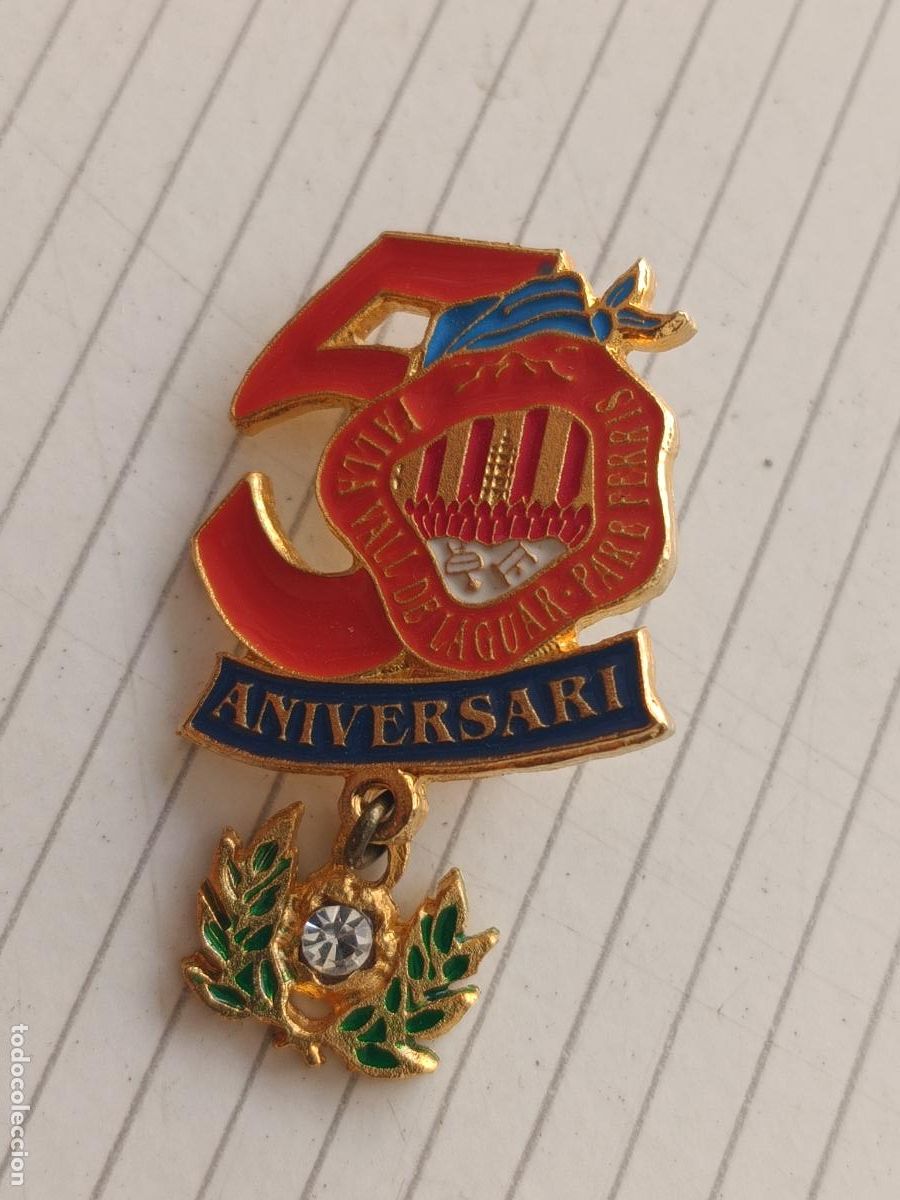 Pins de colecci&oacute;n: Fallas de Valencia. Insignia Falla Vall de Laguar Pare Ferris