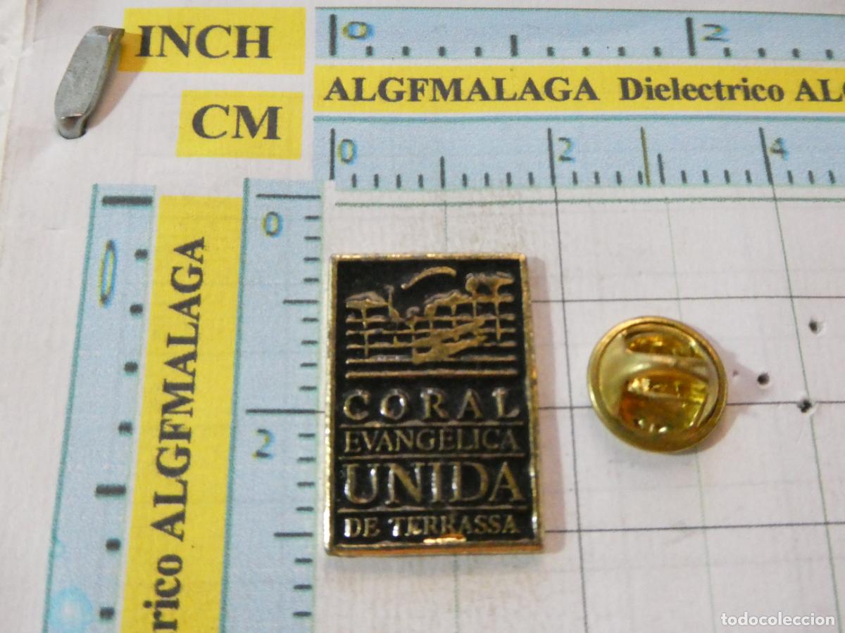 Pins de colecci&oacute;n: PIN DE M&Uacute;SICA. CORAL EVANG&Eacute;LICA UNIDA DE TERRASSA