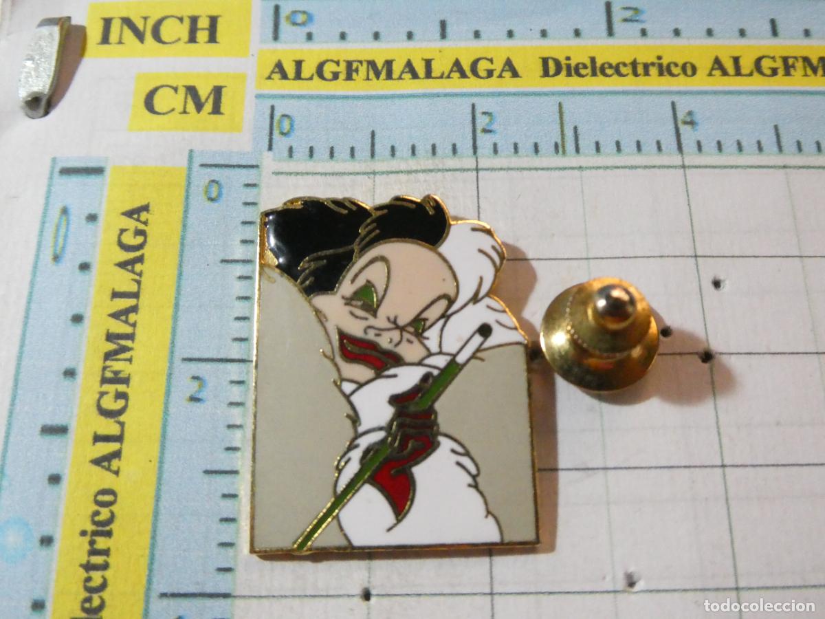 Pins de colecci&oacute;n: PIN DE DIBUJOS ANIMADOS. PEL&Iacute;CULA 101 D&Aacute;MATAS DISNEY. CRUELLA DE VIL. CALIDAD