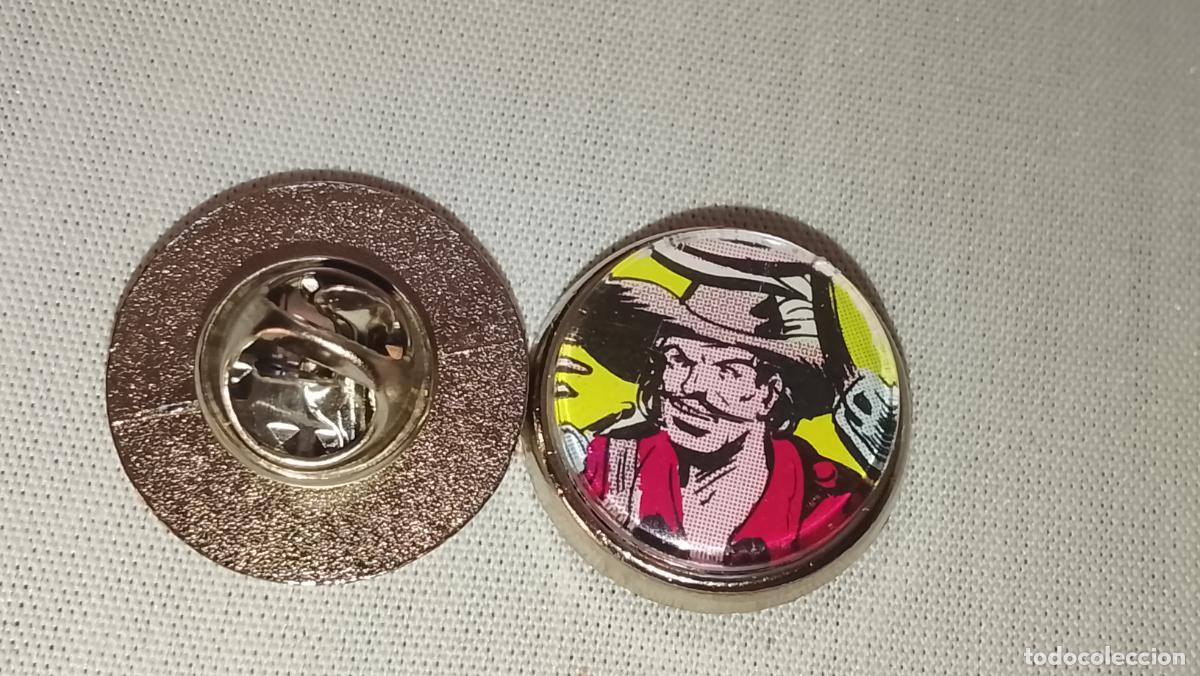 Pins de cole&ccedil;&atilde;o: pin metal REDONDO - EL ESPADACHIN ENMASCARADO COMIC PIRATAS ESCLAVOS Y CASTIGO MALVADO