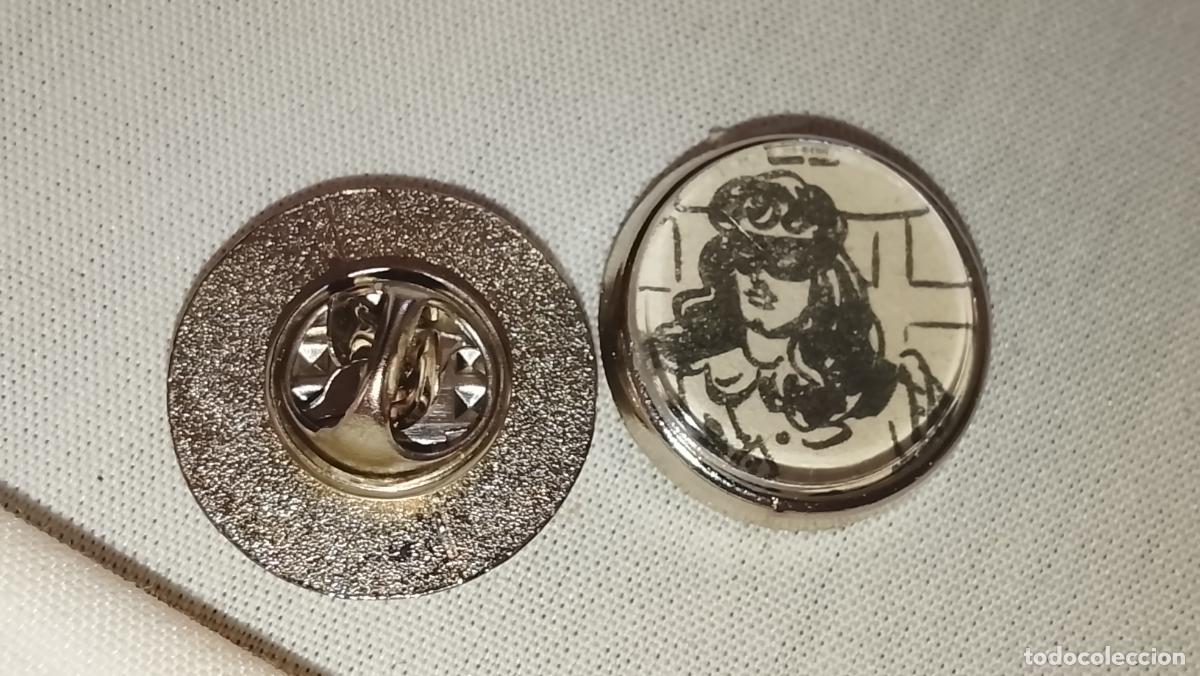 Pins de colecci&oacute;n: pin metal REDONDO - EL ESPADACHIN ENMASCARADO COMIC PIRATAS ESCLAVOS Y CASTIGO MALVADO