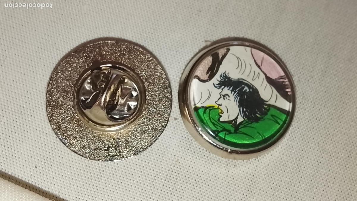Pins de colecci&oacute;n: pin metal REDONDO - EL ESPADACHIN ENMASCARADO COMIC PIRATAS ESCLAVOS Y CASTIGO MALVADO