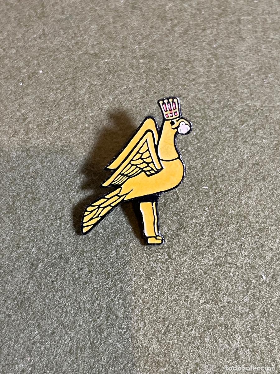 Pins de cole&ccedil;&atilde;o: Pin &aacute;guila metal dorado esmaltado insignia de solapa vintage posible fiesta popular Catalu&ntilde;a colecci