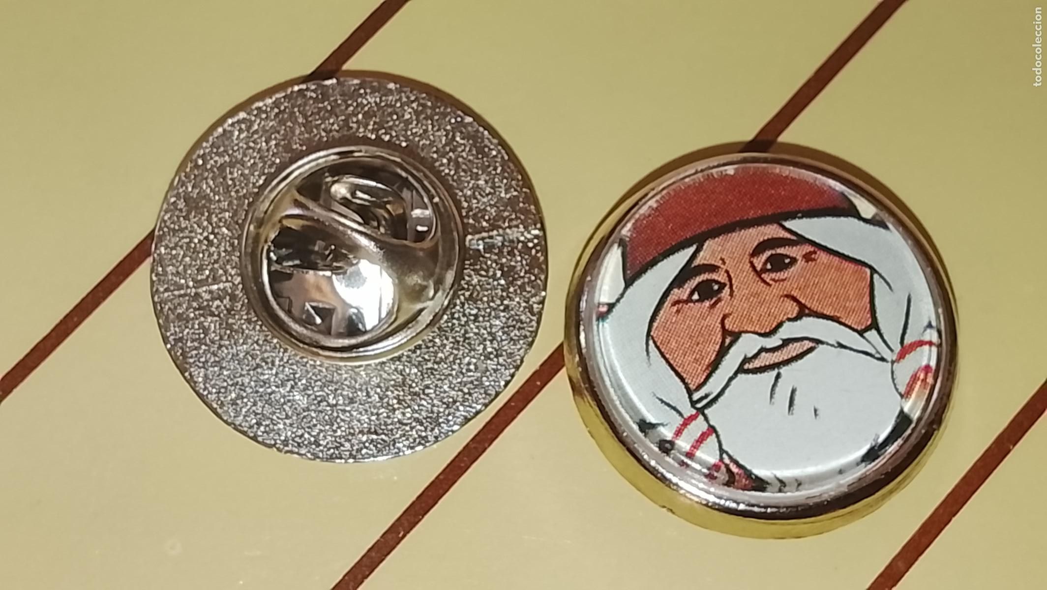 Pins de colecci&oacute;n: pin metal REDONDO - PERSONAJES DE LA SERIE DAVID EL GNOMO , LISA Y SU FAMILIA