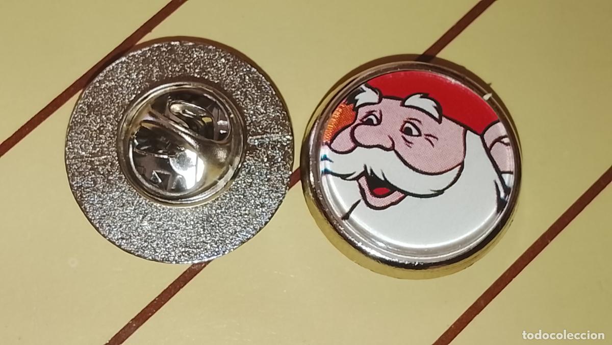 Pins de colecci&oacute;n: pin metal REDONDO - PERSONAJES DE LA SERIE DAVID EL GNOMO , LISA Y SU FAMILIA