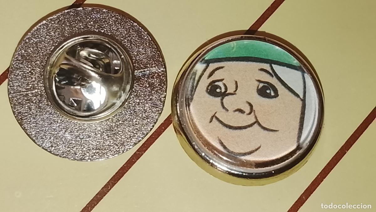 Pins de colecci&oacute;n: pin metal REDONDO - PERSONAJES DE LA SERIE DAVID EL GNOMO , LISA Y SU FAMILIA