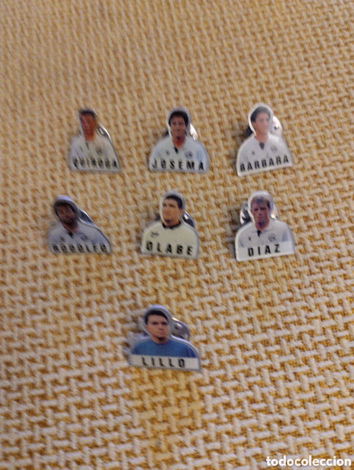 Pins de colecci&oacute;n: Lote Pins Jugadores Union Deportiva Salamanca