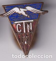 Collection pins: ANTIGUA INSIGNIA DE OJAL ESMALTADA DEL CLUB DE NATACION DE TARRASSA (TERRASSA)