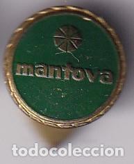 Pins de colecci&oacute;n: ANTIGUA INSIGNIA DE OJAL CON PUBLICIDAD DE MANTOVA