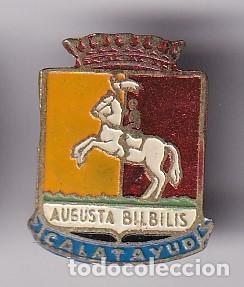 Pins de cole&ccedil;&atilde;o: ANTIGUA INSIGNIA DE IMPERDIBLE DEL ESCUDO DE CALATAYUD - AUGUSTA BILBILIS