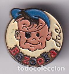 Pins de cole&ccedil;&atilde;o: ANTIGUA INSIGNIA DE IMPERDIBLE CON PUBLICIDAD DE CHICLES BAZOOKA - JOE