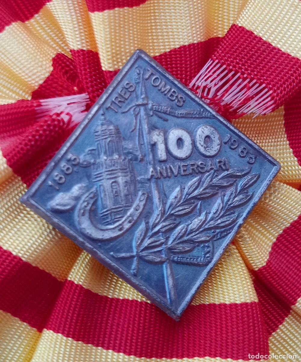 Pins de colecci&oacute;n: Insignia Conmemorativa Tres Tombs. Vilanova i la Geltru. Barcelona.