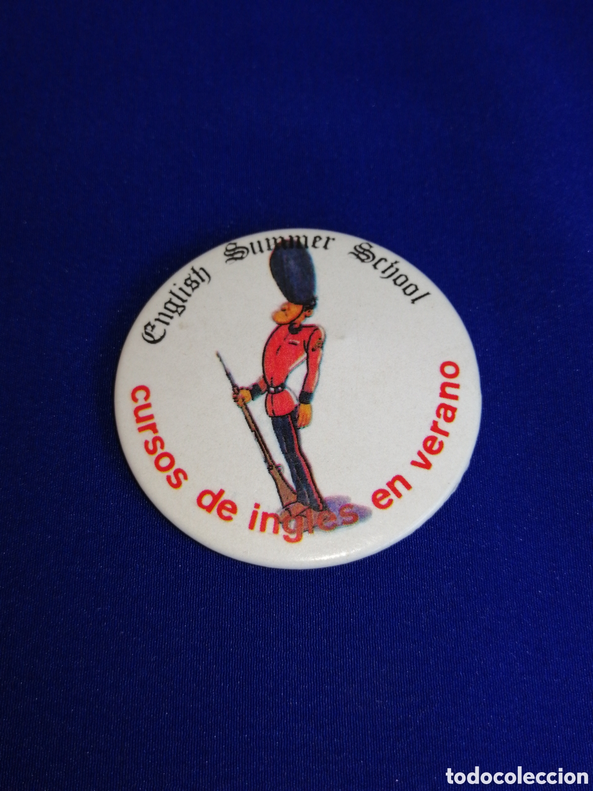 Collection pins: ENGLISH SUMMER SCHOOL - CURSO DE INGL&Eacute;S EN VERANO - CHAPA DE ALFILER