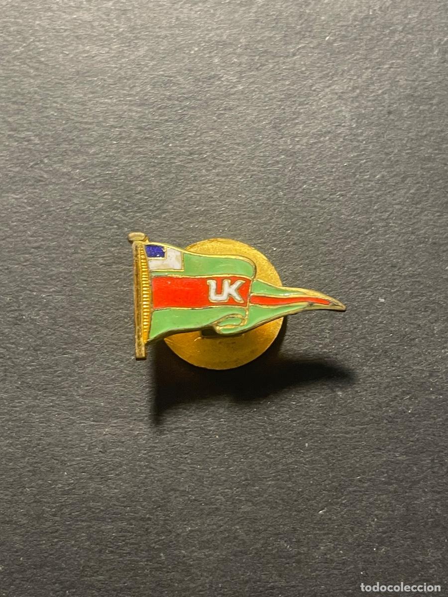 Pins de colecci&oacute;n: GASTRONOMIA - ANTIGUA INSIGNIA ESMALTADA SOLAPERA - SOCIEDAD GASTRONOMICA UR KIROLAK SAN SEBASTIAN