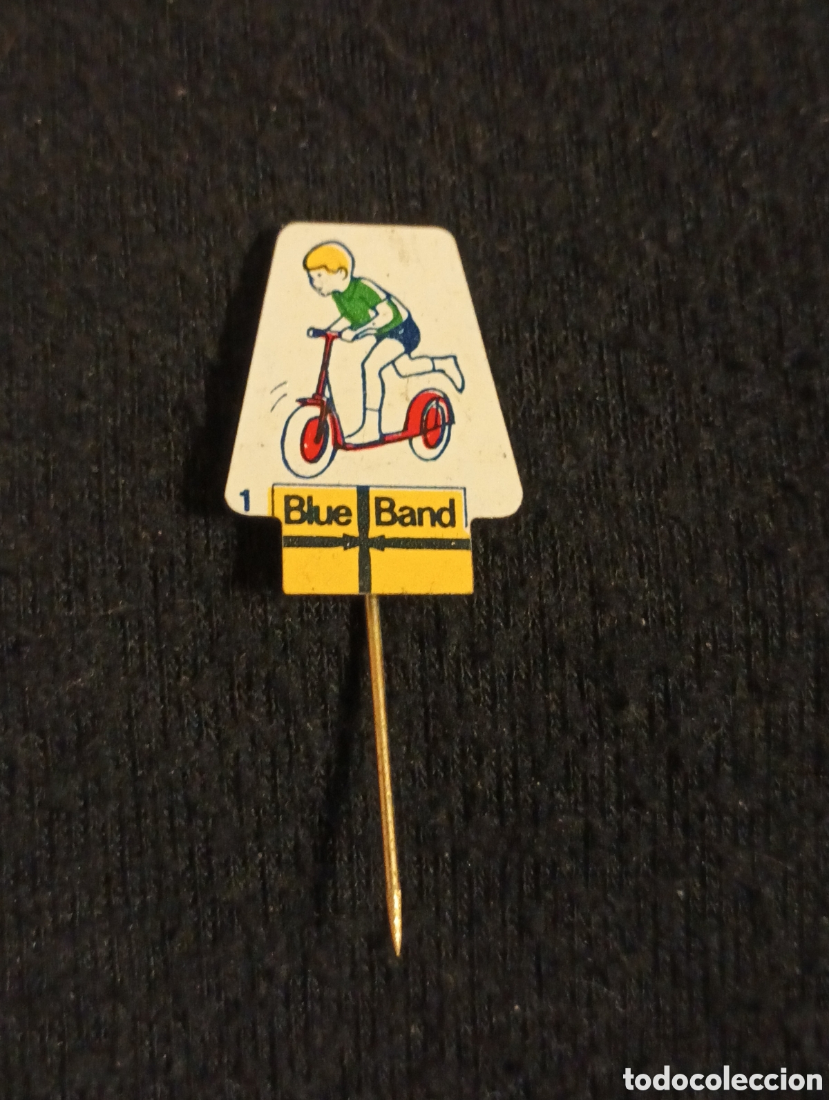 Pins de colecci&oacute;n: Pins insignia alfiler aguja blue band