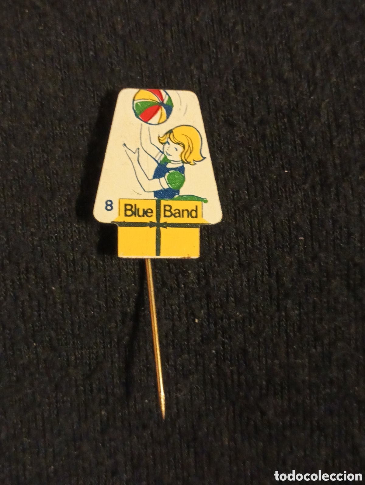 Pins de colecci&oacute;n: Pins insignia alfiler aguja blue band