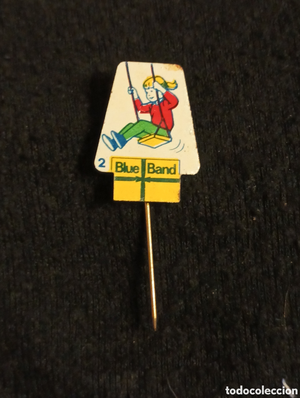 Pins de colecci&oacute;n: Pins insignia alfiler aguja blue band